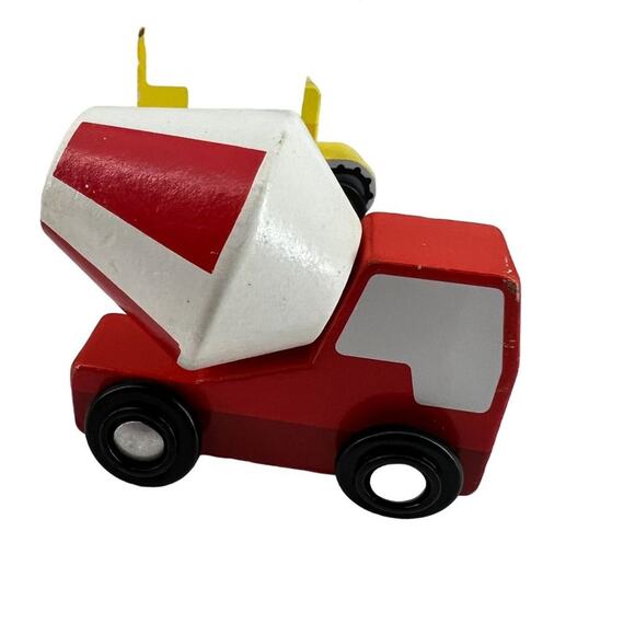 Wooden Construction Vehicle Lot Of 6 Melissa and Doug and More - Picture 7 of 14